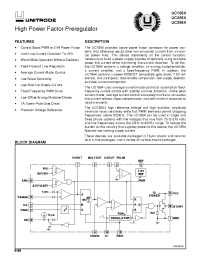 Datasheet UC1854DW manufacturer TI