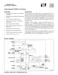 Datasheet UC2825 manufacturer TI