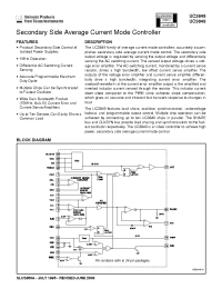 Datasheet UC2849Q manufacturer TI