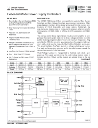 Datasheet UC2861DWTR manufacturer TI