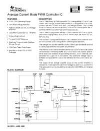 Datasheet UC2886DTR manufacturer TI