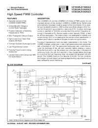 Datasheet UC3825BN/81097 manufacturer TI