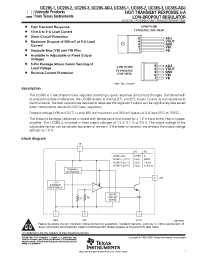 Datasheet UC385TDTR-2 manufacturer TI