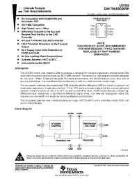 Datasheet UC5350N manufacturer TI