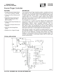 Datasheet UCC2750DW manufacturer TI