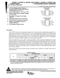 Datasheet UCC2941DTR-ADJ manufacturer TI