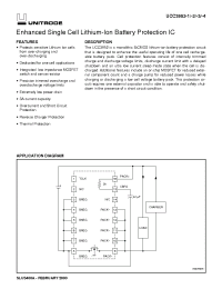 Datasheet UCC3952DP-1 manufacturer TI