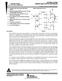 Datasheet UCC3960D manufacturer TI