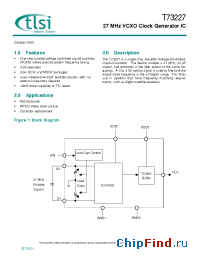 Datasheet T73227 manufacturer TLSI