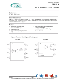 Datasheet T73LVP10/D manufacturer TLSI