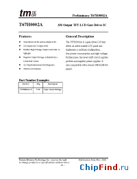 Datasheet T67H0002A manufacturer TMT
