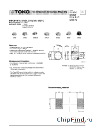 Datasheet 817CY-2R4M manufacturer TOKO