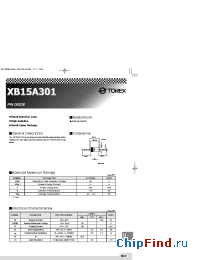 Datasheet XB15A301 manufacturer Torex