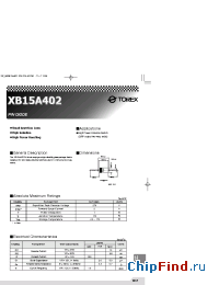 Datasheet XB15A402 manufacturer Torex