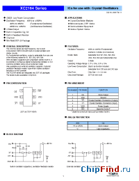 Datasheet XC2164A51D manufacturer Torex