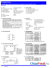 Datasheet XC25BS6128CP manufacturer Torex