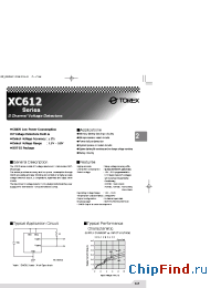 Datasheet XC612D2550ML manufacturer Torex