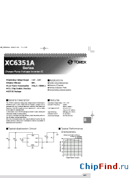Datasheet XC6351A manufacturer Torex