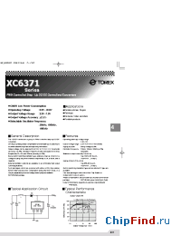Datasheet XC6371AXX2PR производства Torex