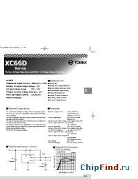 Datasheet XC66DC2533ML manufacturer Torex