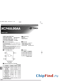 Datasheet XC74UL00AA производства Torex