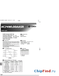 Datasheet XC74WL00AAS manufacturer Torex