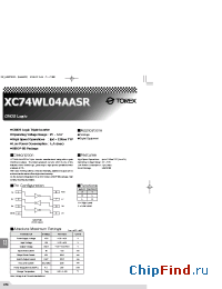 Datasheet XC74WL04AAS manufacturer Torex