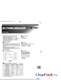 Datasheet XC74WL08AAS manufacturer Torex