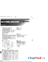 Datasheet XC74WL4053SR manufacturer Torex