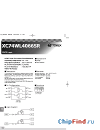 Datasheet XC74WL4066SR manufacturer Torex