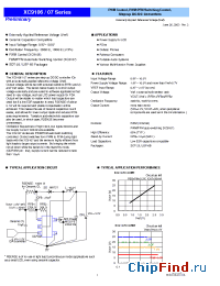 Datasheet XC9106D3MR manufacturer Torex