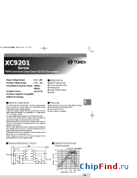 Datasheet XC9201C29AKR manufacturer Torex