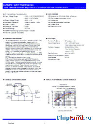 Datasheet XC9206153MR manufacturer Torex