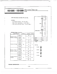 Datasheet 1S1586 manufacturer Toshiba
