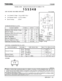 Datasheet 1SS348 manufacturer Toshiba