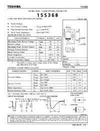 Datasheet 1SS368 manufacturer Toshiba