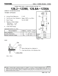 Datasheet 1Z47 производства Toshiba