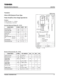 Datasheet 2SC4793DS manufacturer Toshiba