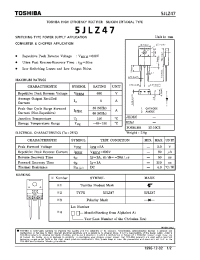 Datasheet 5JLZ47 manufacturer Toshiba