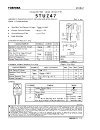 Datasheet 5TUZ47 manufacturer Toshiba