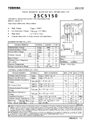 Datasheet C5150 manufacturer Toshiba