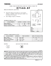 Datasheet DF5A8 manufacturer Toshiba