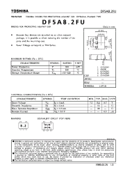 Datasheet DF5A82FU manufacturer Toshiba