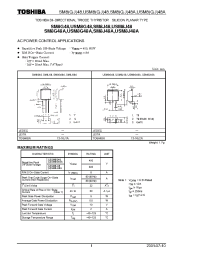 Datasheet M8G48 manufacturer Toshiba