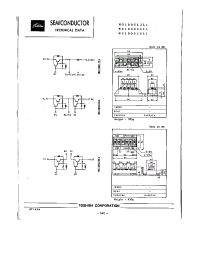 Datasheet MG100G2DL1 manufacturer Toshiba