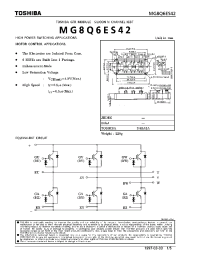 Datasheet MG8Q6ES42 manufacturer Toshiba
