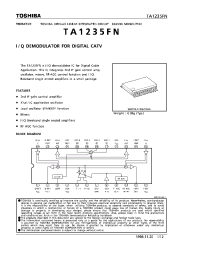 Datasheet TA1235FN manufacturer Toshiba