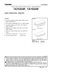 Datasheet TA75324 manufacturer Toshiba