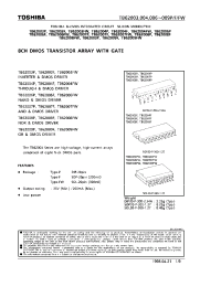 Datasheet TB62004FW manufacturer Toshiba