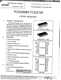 Datasheet TC35310F manufacturer Toshiba